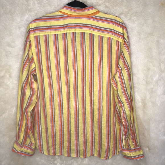 Lauren Ralph Lauren 100% linen button down blouse - Picture 2 of 2